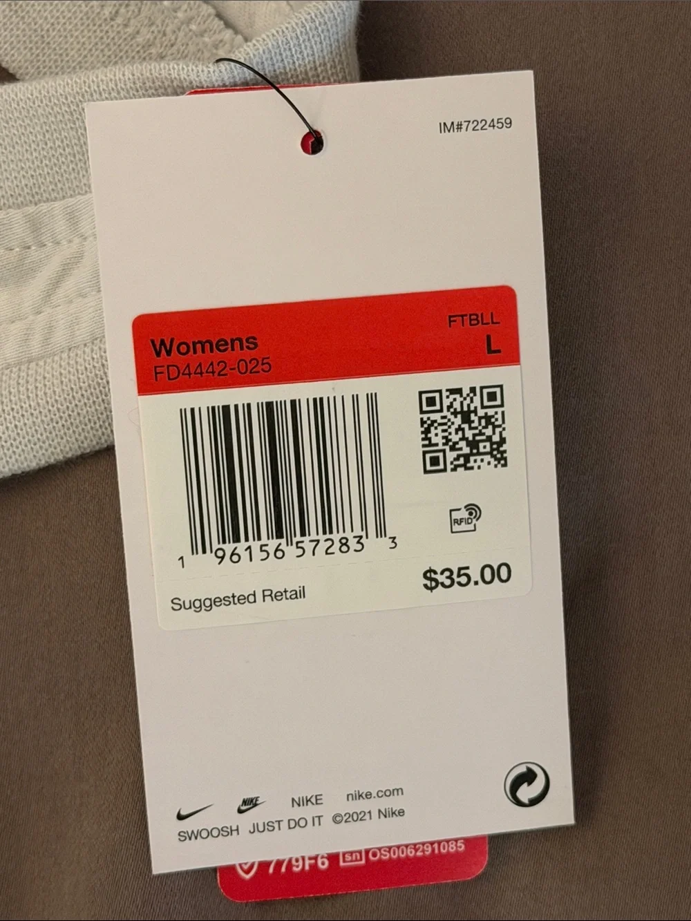 Nike Women's Light Gray Ohio State Racerback Tank Large
